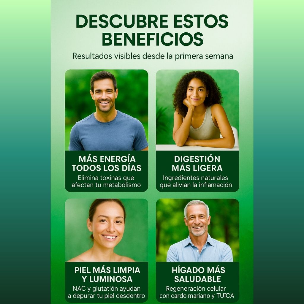 Detox Balance®: Apoya tu bienestar hepático y recupera tu energía natural desde adentro
