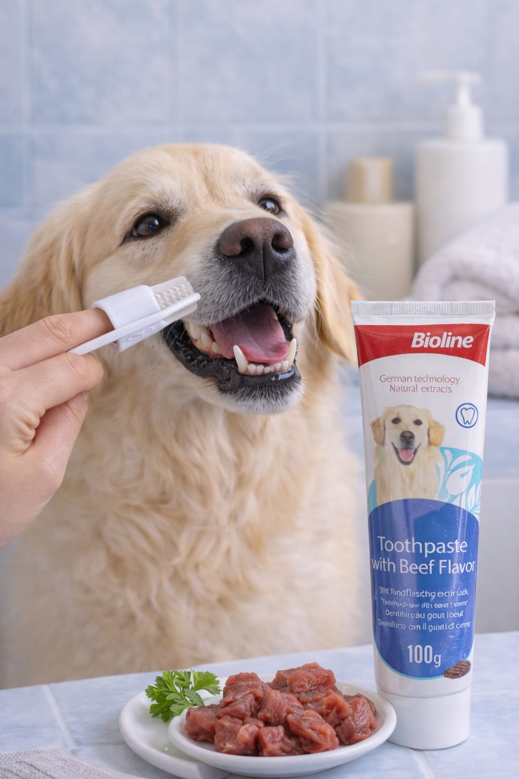 Kit Dental Care Cepillos Y Pasta Dental Para Perros🐶
