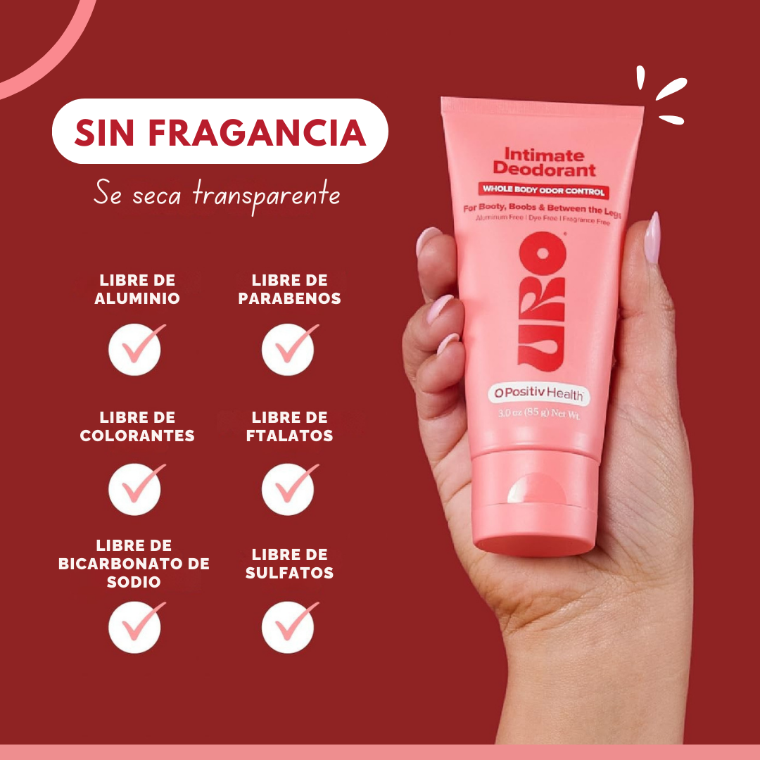DESORANTE ÍNTIMO URO CREAM - Adiós olor corporal 🌸🌷 🔥OFERTA 2X1🔥
