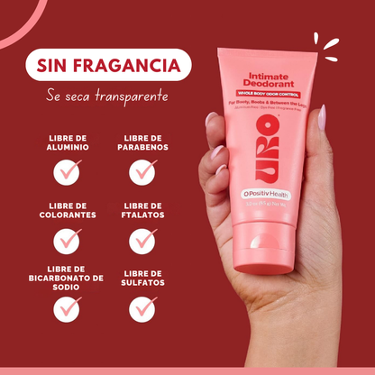 DESORANTE ÍNTIMO URO CREAM - Adiós olor corporal 🌸🌷 🔥OFERTA 2X1🔥