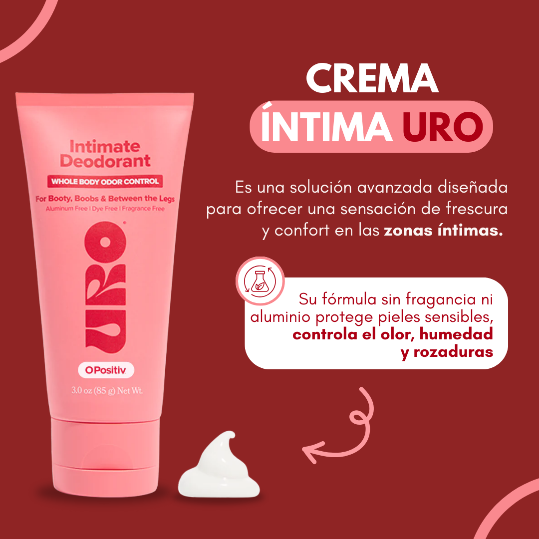 DESORANTE ÍNTIMO URO CREAM - Adiós olor corporal 🌸🌷 🔥OFERTA 2X1🔥