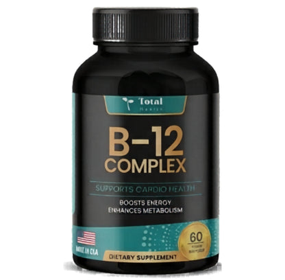 Vitamina B12 Complex, Energía, Vitalidad y Bienestar Diario - OFERTA 2X1
