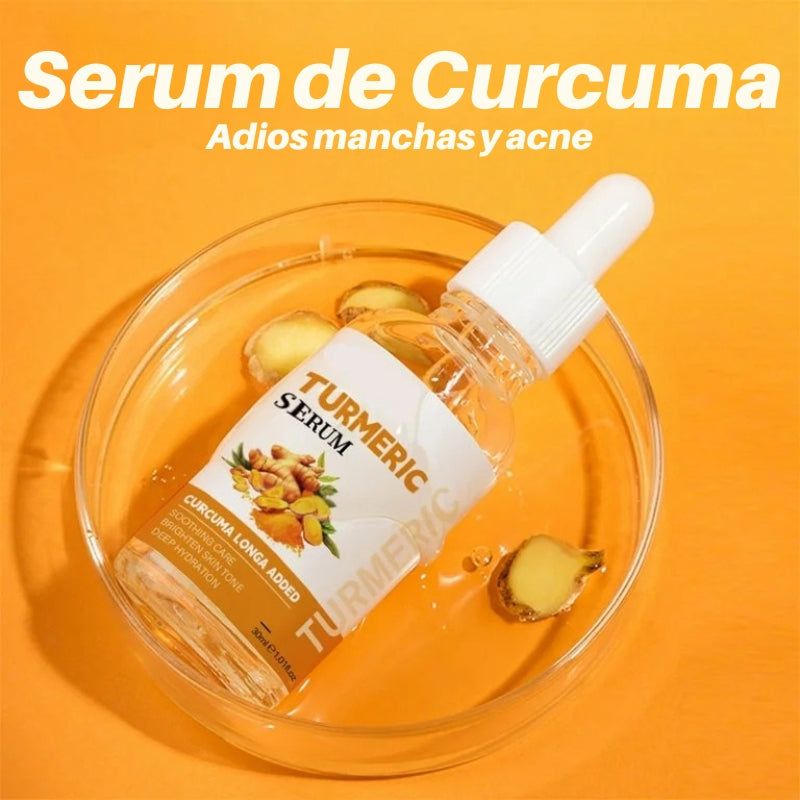 Serum de cúrcuma para manchas y acne - OFERTA 2X1