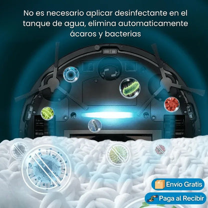 SmartClean - Aspiradora robot inteligente 3 en 1
