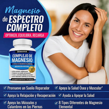 ZenaMag - Capsulas de Magnesio - OFERTA 2X1.