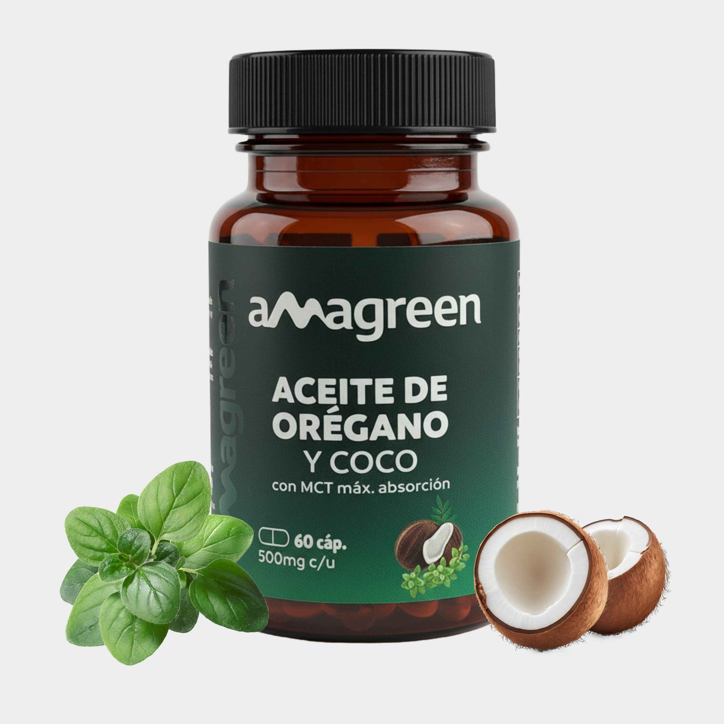 Aceite de Orégano y Aceite de Coco