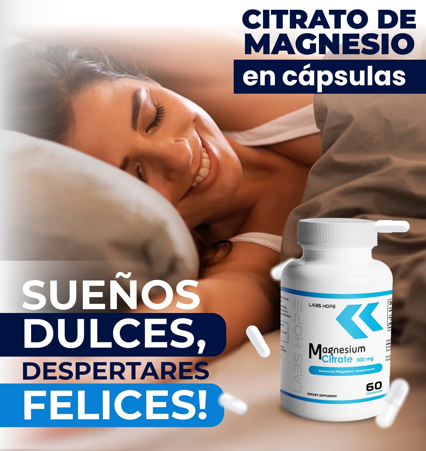 Capsulas Citrato de Magnesio - OFERTA 2X1