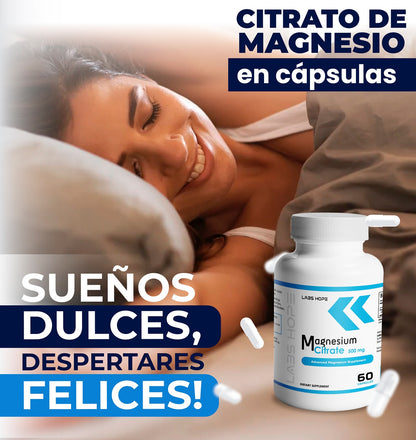 Capsulas Citrato de Magnesio - OFERTA 2X1