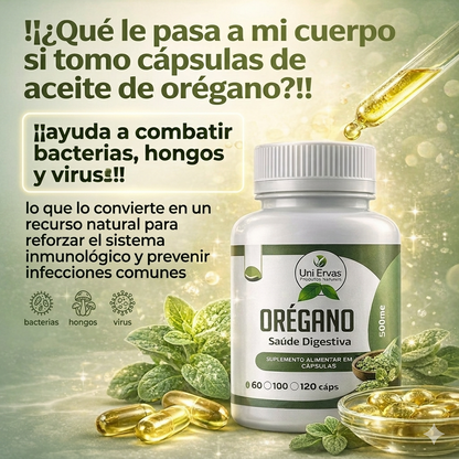 ACEITE DE OREGANO EN CAPSULAS 💊