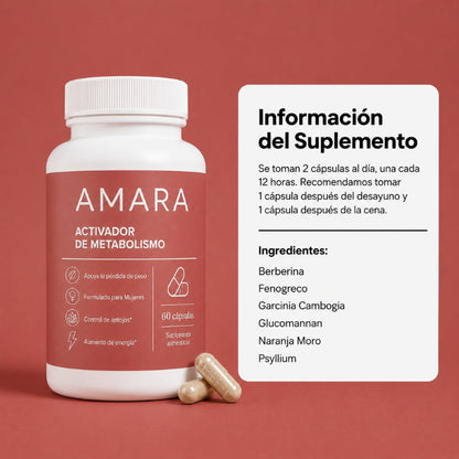 CÁPSULAS ADELGAZANTES: Recupera tu figura y energía.