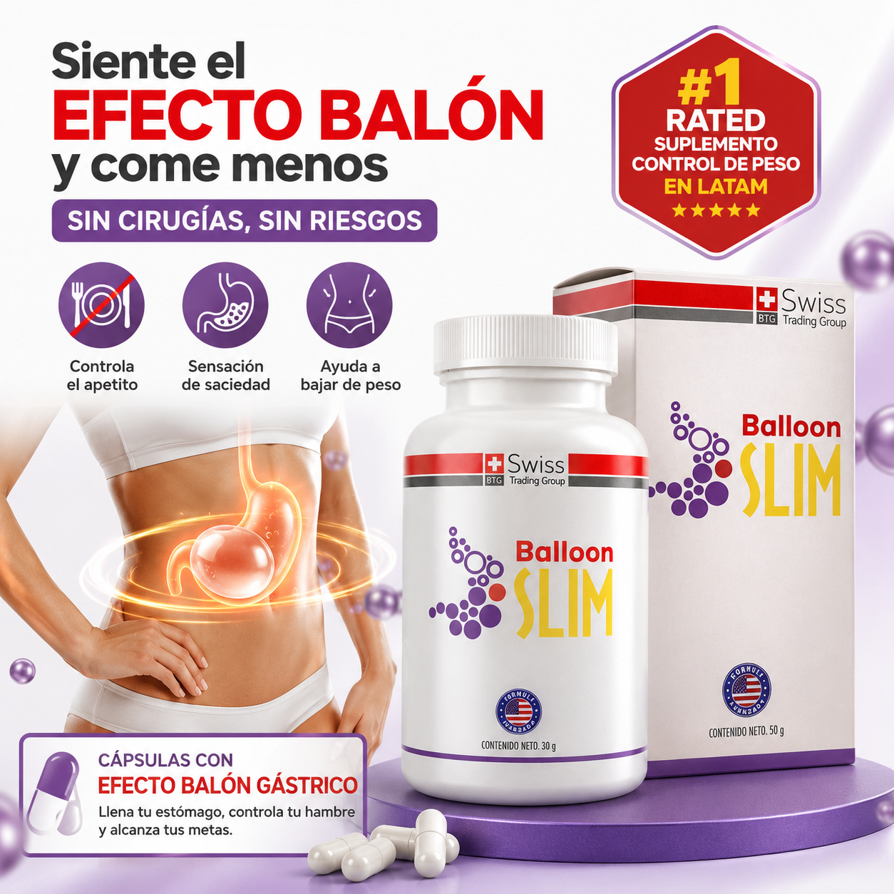 Balloon Slim Efecto Balón Gástrico