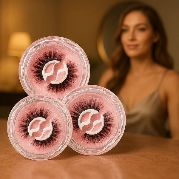 GlowEyes – Pestañas autoadhesivas fácil aplicación