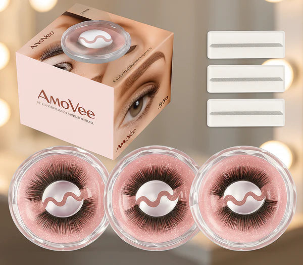 GlowEyes – Pestañas autoadhesivas fácil aplicación