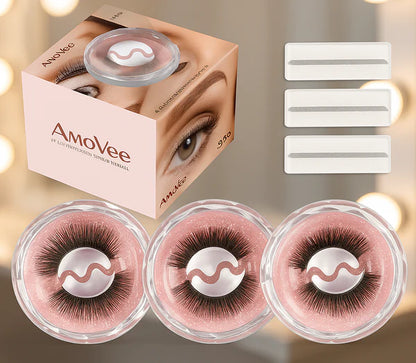 GlowEyes – Pestañas autoadhesivas fácil aplicación