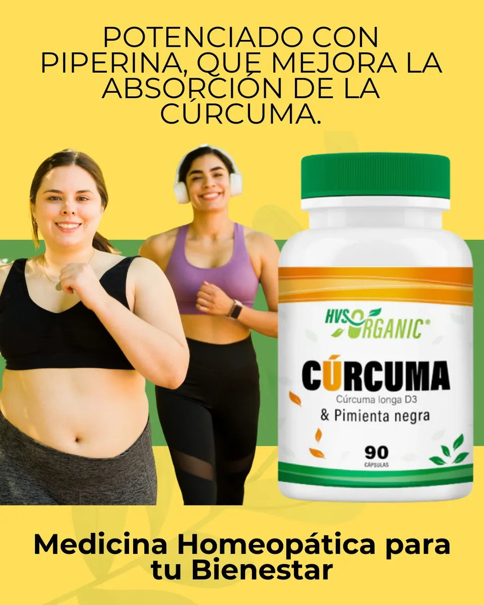 CÚRCUMA 100% NATURAL Pimienta Negra 🟡2X1