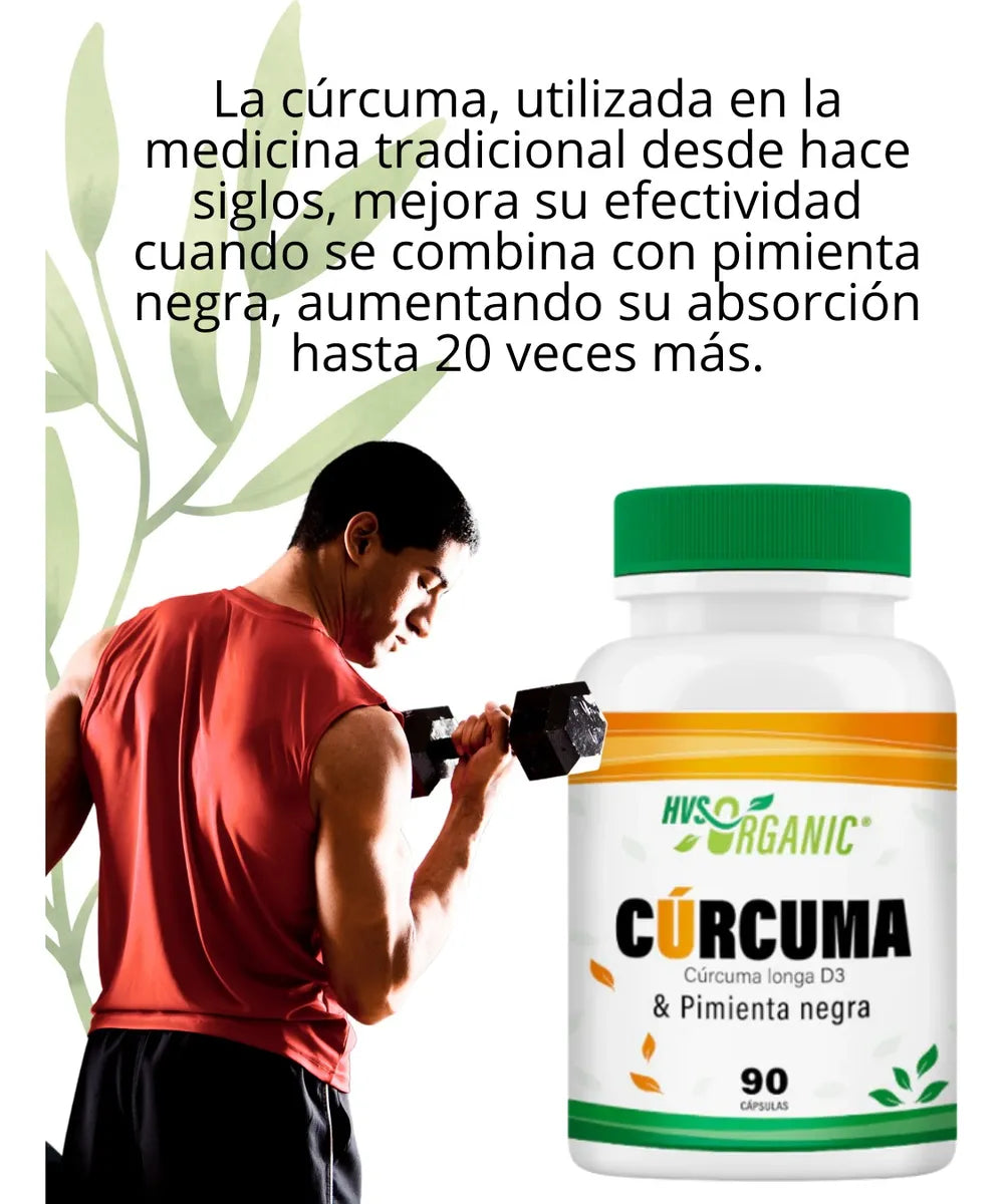 CÚRCUMA 100% NATURAL Pimienta Negra 🟡2X1