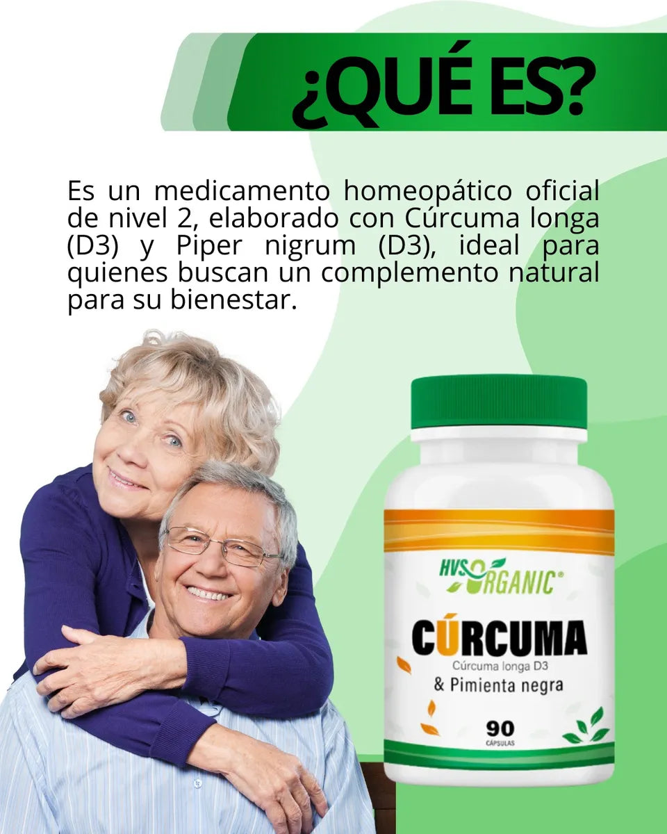 CÚRCUMA 100% NATURAL Pimienta Negra 🟡2X1