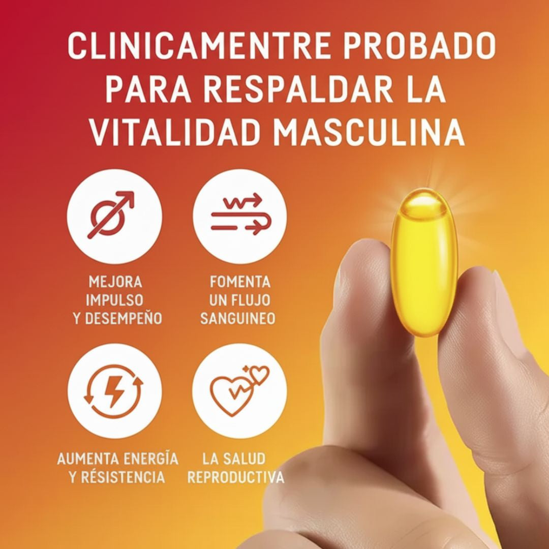 Omega 3 - Fuerza Masculina en Cada Cápsula