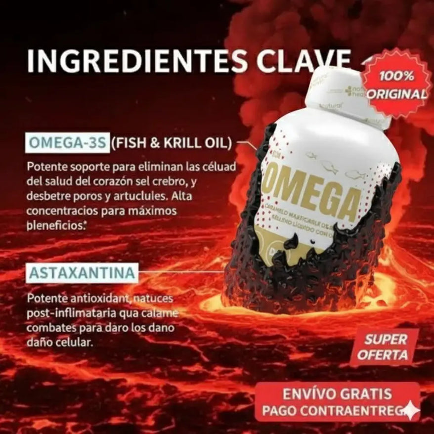 Omega 3 - Fuerza Masculina en Cada Cápsula