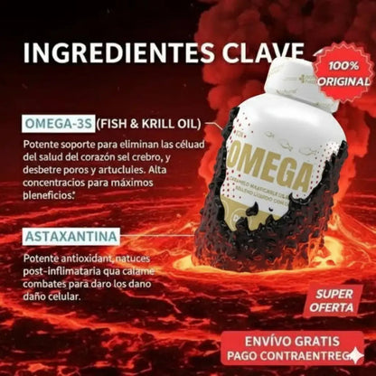Omega 3 - Fuerza Masculina en Cada Cápsula