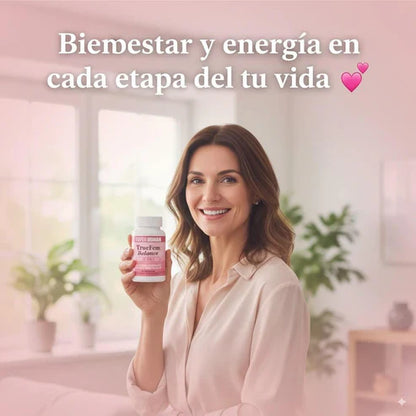 TrueFem – Cápsulas para el Equilibrio Hormonal y Bienestar Femenino - OFERTA 2X1
