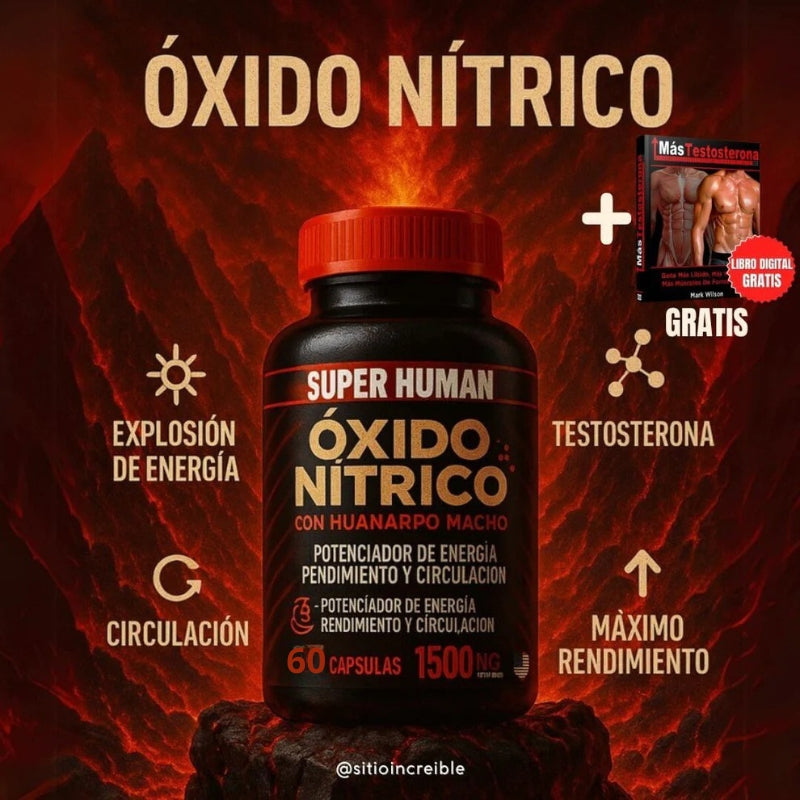 OXIDO NITRICO para Energía, Potencia y Rendimiento - OFERTA 2X1