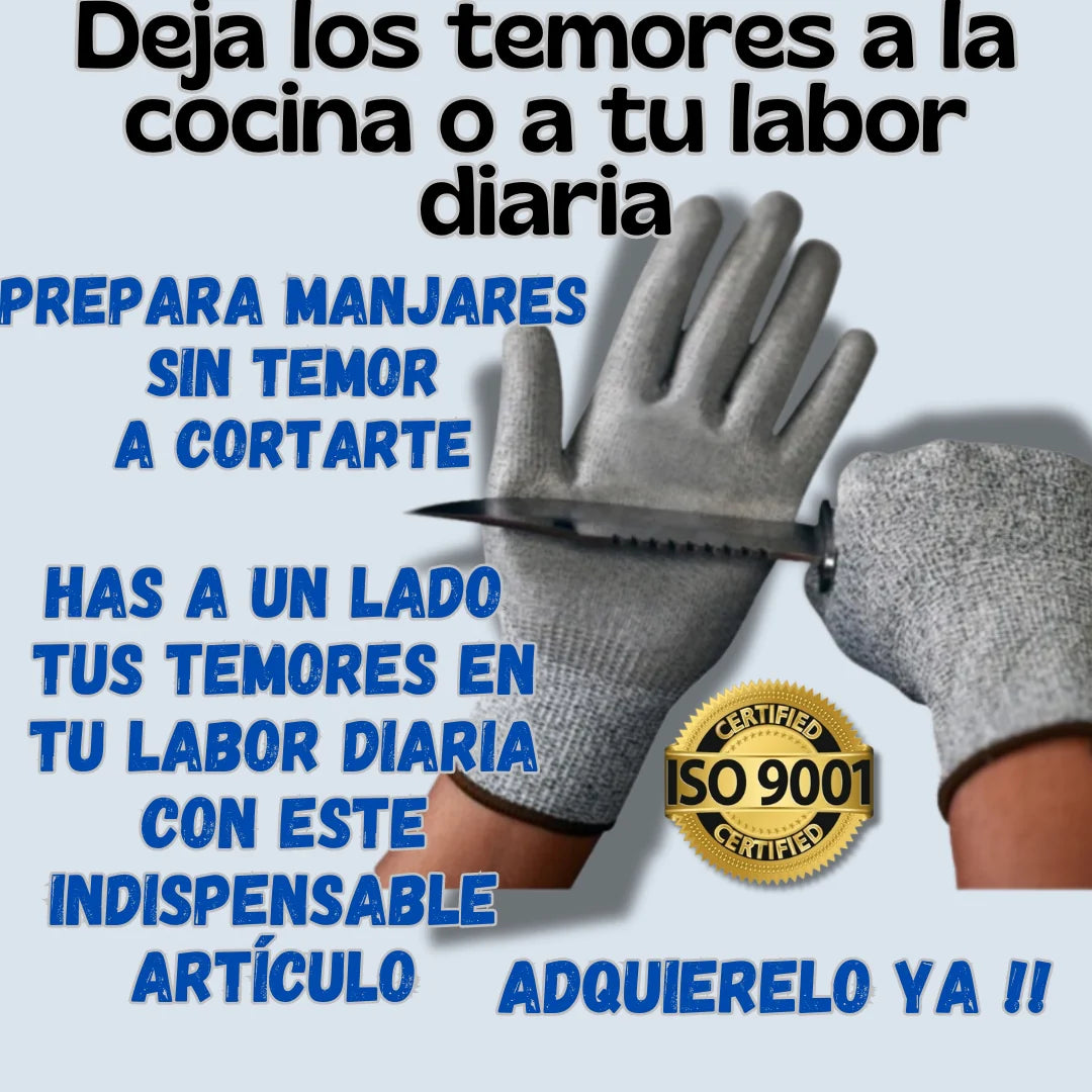 GuanteSafe™ – Tu aliado seguro contra cortes y accidentes.