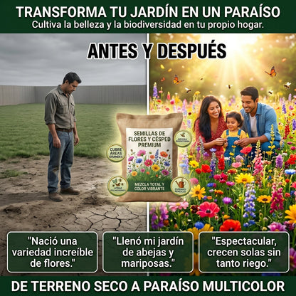Semillas PREMIUM de Flores Mixtas