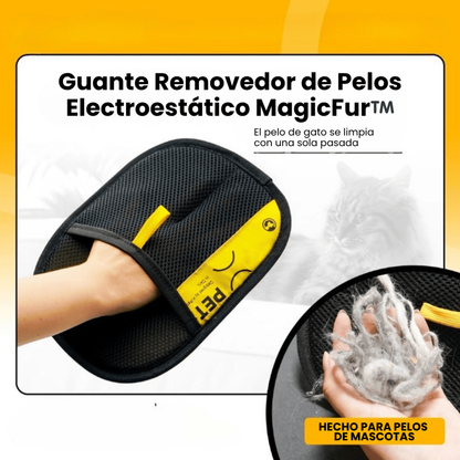 Guante MagicFur™️ | Quita Pelos Multiuso 2 en 1 Para Mascotas