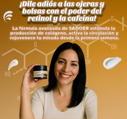 2x1 Crema hidratante antiarrugas con retinol y cafeina