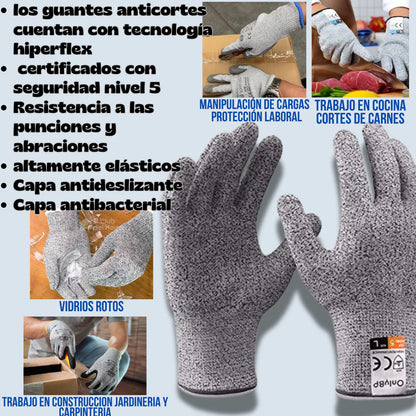 GuanteSafe™ – Tu aliado seguro contra cortes y accidentes.