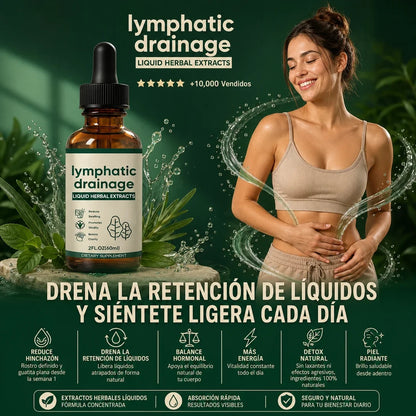 Gotas de drenaje linfático – Apoyo para el equilibrio de líquidos - OFERTA 2X1